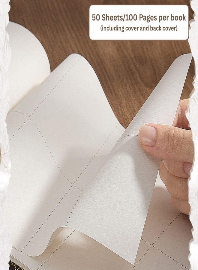Jaravik Draft Notebook | 100 GSM A4 Size (22.0 x 15 cm) | Diary Notebook 100 Pages (50 Sheets) Perfect for Sketching,Writing & Studying - Image 3