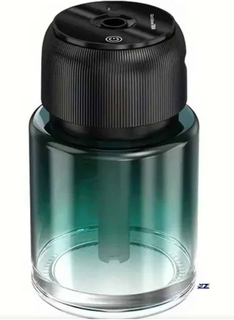 TIGER Car Fragrance Cologne Essential Oil Diffuser – USB Cool Mist Humidifier for Car, Home, Office & Bedroom, Green Mini Portable Aromatherapy Diffuser for Relaxation & Fresh Air - Image 1