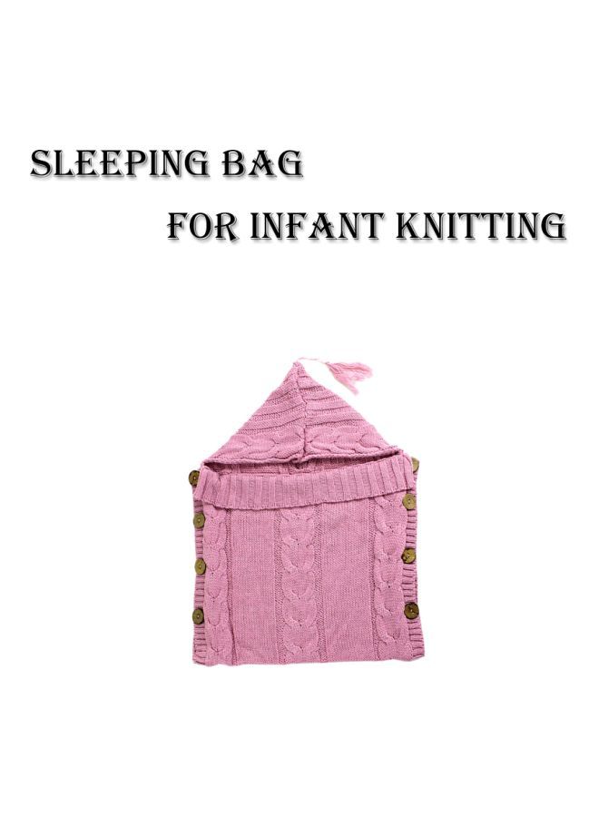 NIBEMINENT Wool Knitted Hoodie Swaddle Wrap - Image 2
