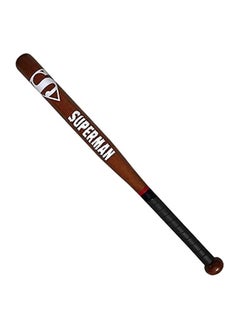 Beech Wood Baseball Bat - Superman - Brown - 80 cm