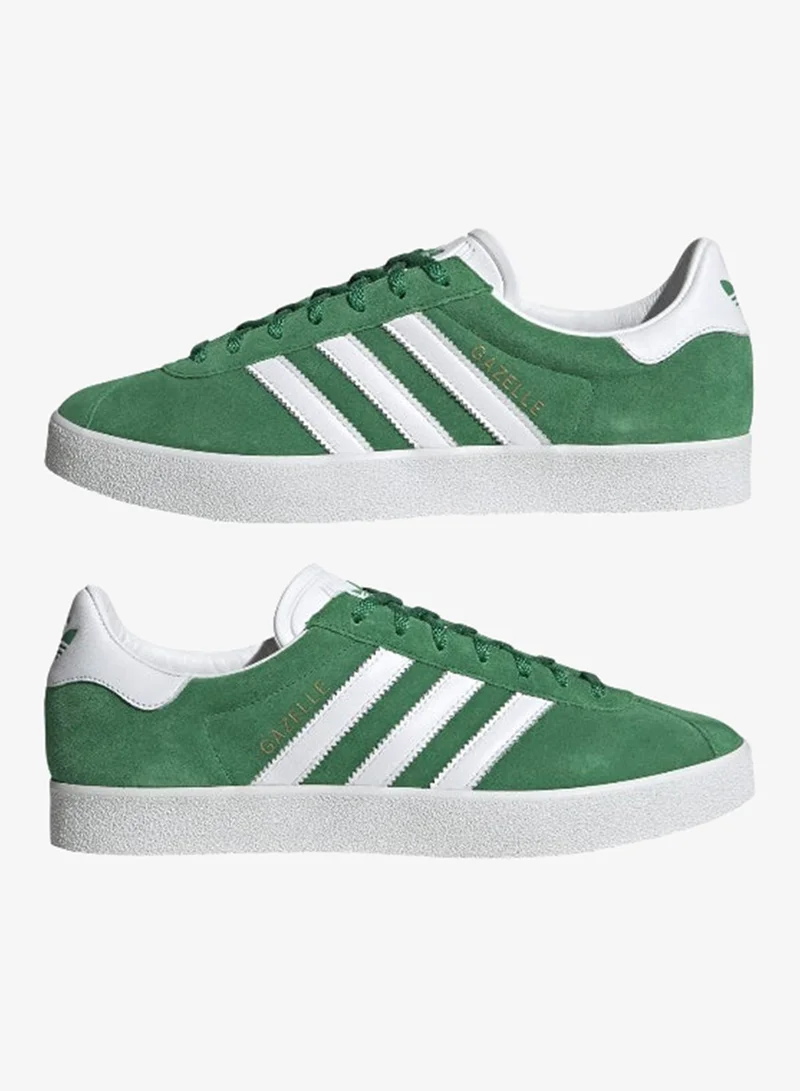 adidas Originals GREEN/FTWWHT/GOLDMT Gazelle 85 Green Originals Shoes  | Best Price UAE