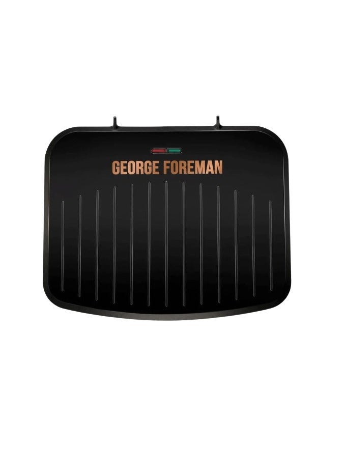 George Foreman George Foreman Fit Grill Copper Medium, 1630W, 25811-56 - Black - Image 1