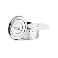 Mystte Mystte Stainless Steel Paneer Maker Mould Press 400Ml Silver Round Shape Size 11x11x6 Cm  - Image 4