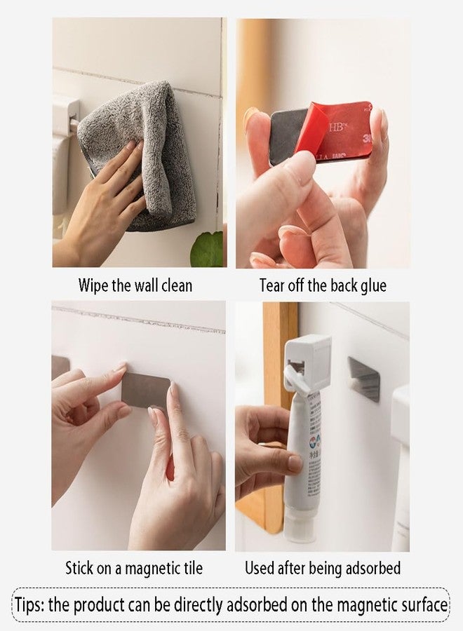 OULIGET Oiliget Magnetic Sauce Rack Tomato Paste Tub Squeezer,Wall-mountable Dispens for Toothpaste, Cosmetics, Ointments Paints,Holder Stand for Kitchen Bathroom Accessories - Image 5