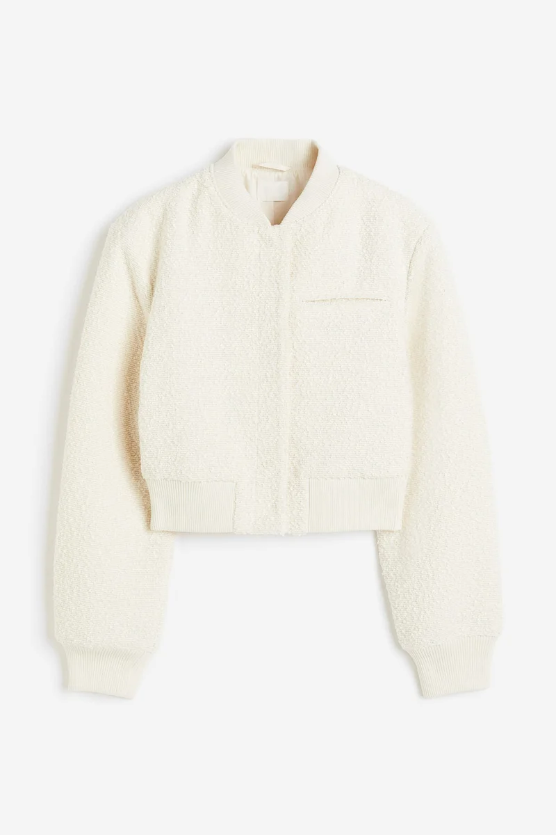 H&M Cropped bomber jacket