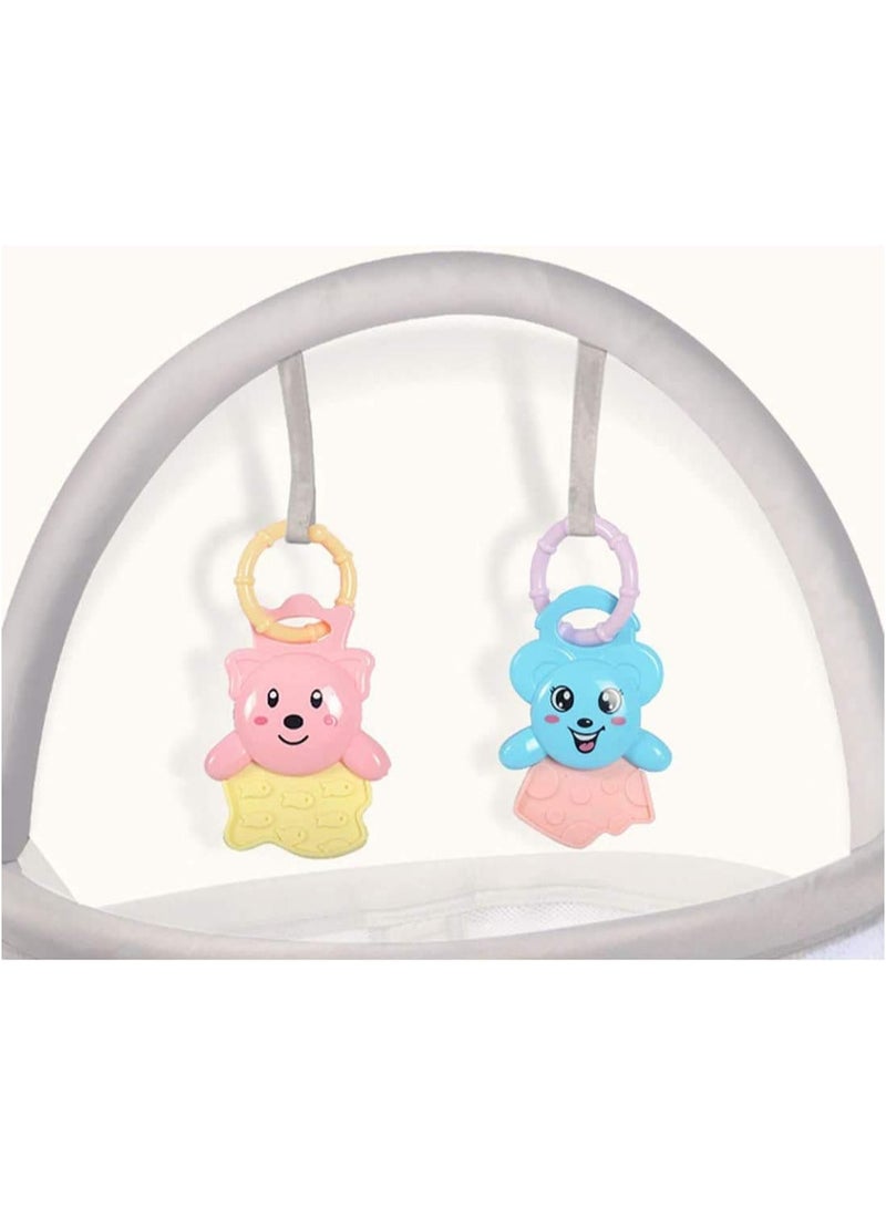 Little  Baby portable foldable sleeping basket , Pack of 1  - Image 4