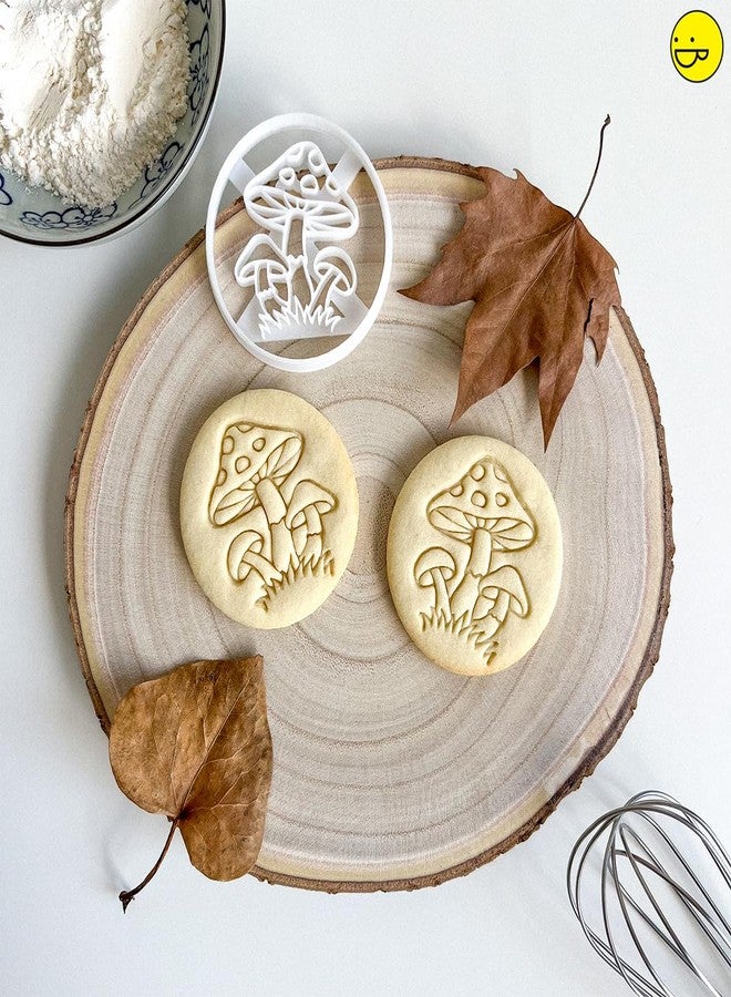BAKERLOGY Magical Mushroom Cookie Cutter - Detailed Biscuit Cutter Design for Baking and Crafts, ideal on fondant, dough, clay - Image 3