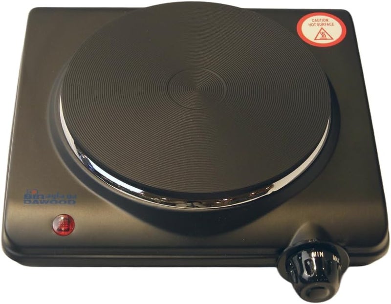 B&D Single Electric Hot Plate with Temperature Control - Image 2