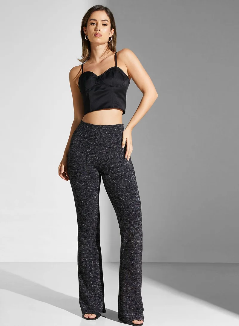 ONLY High Waist Flared Pants