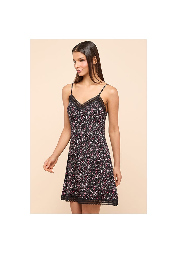 R&B Printed Strappy Nightdress - Image 3