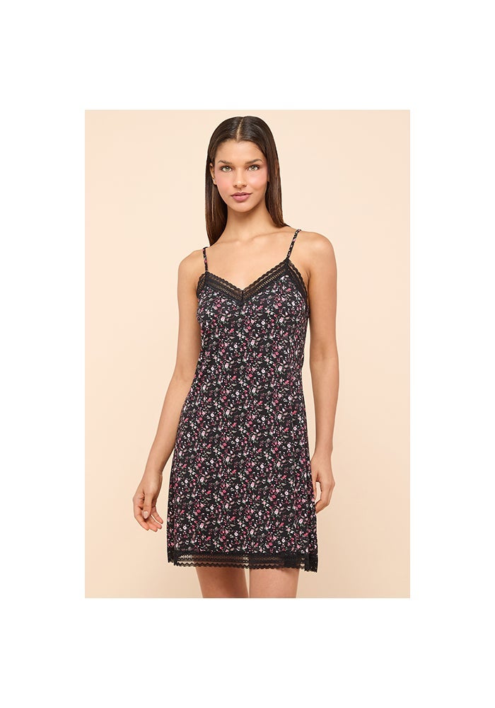 R&B Printed Strappy Nightdress - Image 1