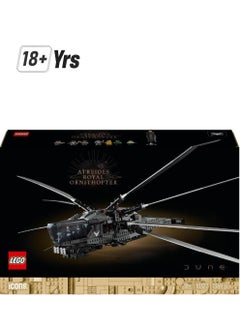 LEGO Icons Dune Atreides Royal Ornithopter Set 10327 Building Toy Set (1369 Pieces)  - Image 1