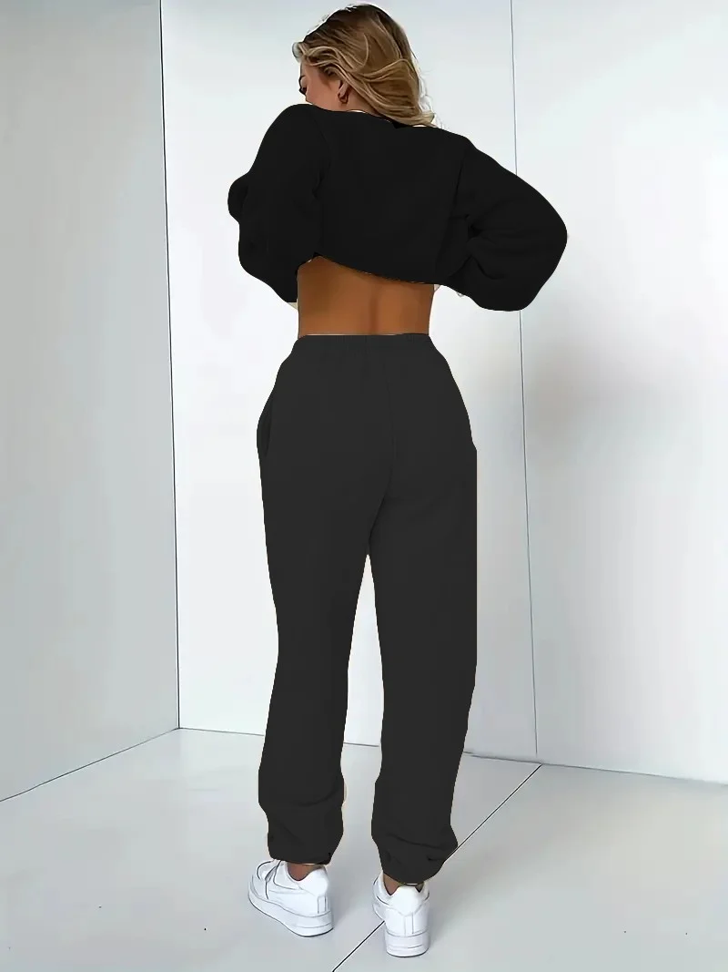 دوغ فش Tracksuit Avesome Printed Plus Size Bottom Top Set