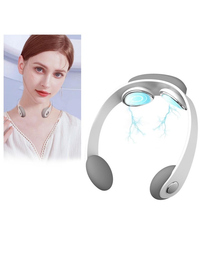 Portable Deep Tissue Neck Massager for Pain Relief, Intelligent Lymphatic Drainage Device, Perfect Gift for Mother's Day and Birthdays, Ideal for Men and Women. - Image 1