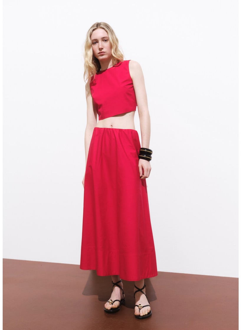 MANGO Crop Top With Bow On The Back  - Image 3