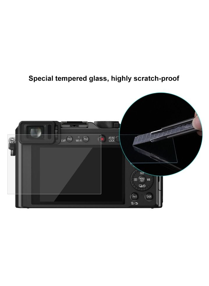 PULUZ Glass Screen Protector for Panasonic DMC-LX100 Compatible with Panasonic GF2/GF3 - Image 4