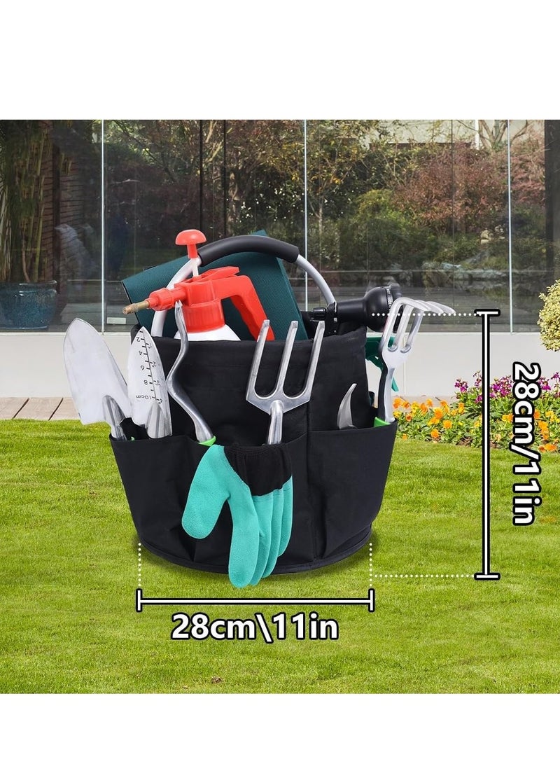 TRASSLE 17L Collapsible Tool Bag Laundry Organizer Outdoor Camping Garden Harvest Basket Home Bathroom Storage Bath Wash Bag  - Image 2