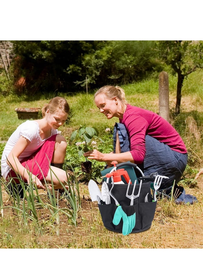 TRASSLE 17L Collapsible Tool Bag Laundry Organizer Outdoor Camping Garden Harvest Basket Home Bathroom Storage Bath Wash Bag  - Image 5
