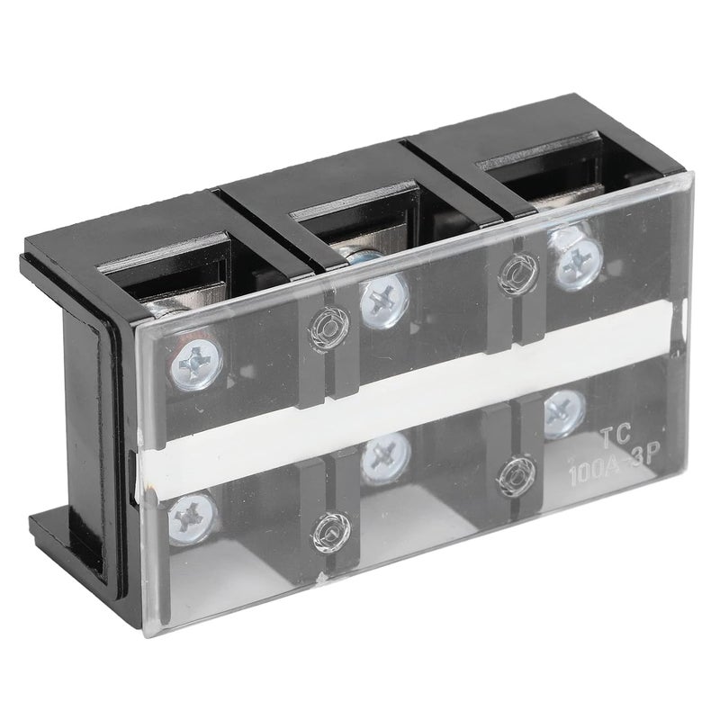 General purpose design Terminal Block 2 Row Electric Wire Barrier S St for Power Supply with Cover AC600V 100ATC?1003 Block is for Use Automotive Accommodating Applicat Terminal Row Terminal Temp & permanent project compatible KSA stocked goods Matte anti slip finish Gulf climate fit Gulf market standard build Closed & open space compatible Freeze crack proof Treated anti-rust metal Universal design Multi-budget available picks Multi-goal comprehensive design Stable base All choice modern design Dispersed regional warehouses Locally packed stock Global assemble options Global mainstream design picks Low maintenance Low dust buildup Gulf climate tested upgraded quality Periodic stock arrangement Wet anti slip Wide use compliant quality Rack sorted local inventory - Image 2