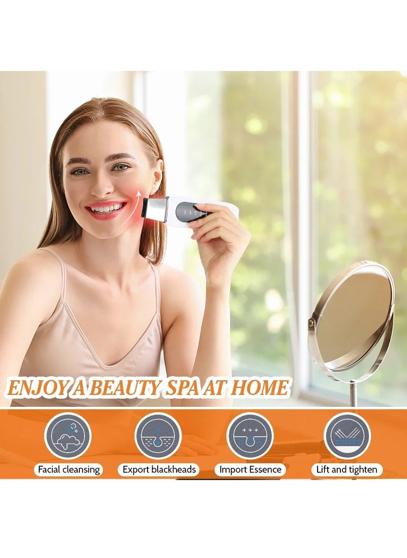 Generic Ultrasonic Skin Scrubber Electric, 5-speed Adjustment Removing Black Corners Cleaning Pores Imported Beauty Equipment  - Image 3