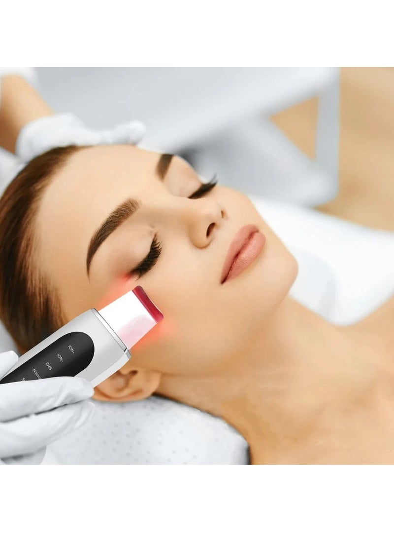 Generic Ultrasonic Skin Scrubber Electric, 5-speed Adjustment Removing Black Corners Cleaning Pores Imported Beauty Equipment  - Image 4