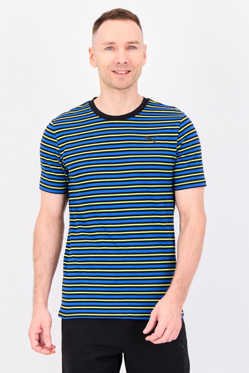 PUMA Men 2 Pieces Brand Logo Top And Bottom Pyjama Set, Multicolor - Image 3