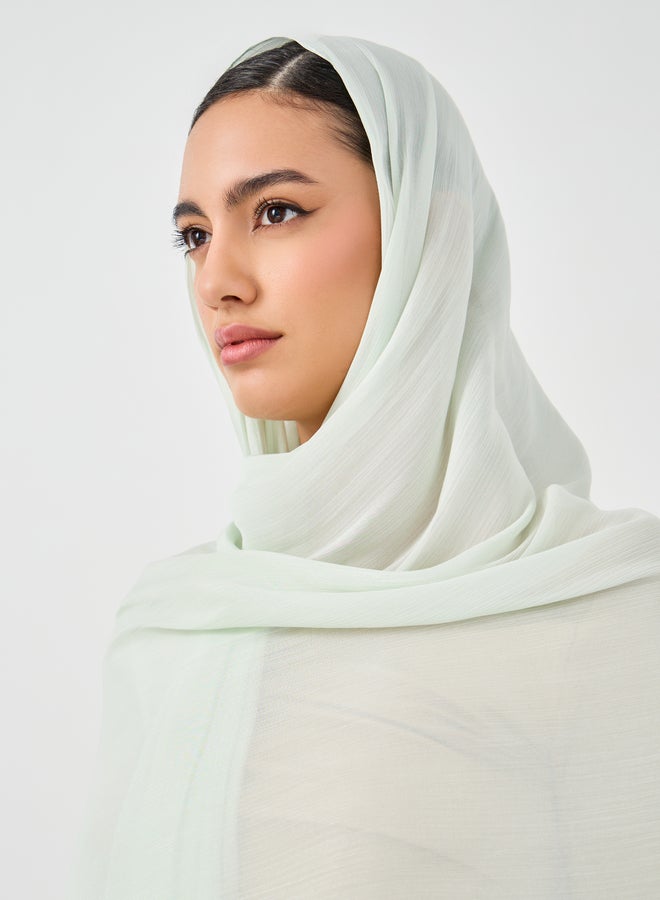 Amirah Plain Shimmer Design Hijab - Image 1