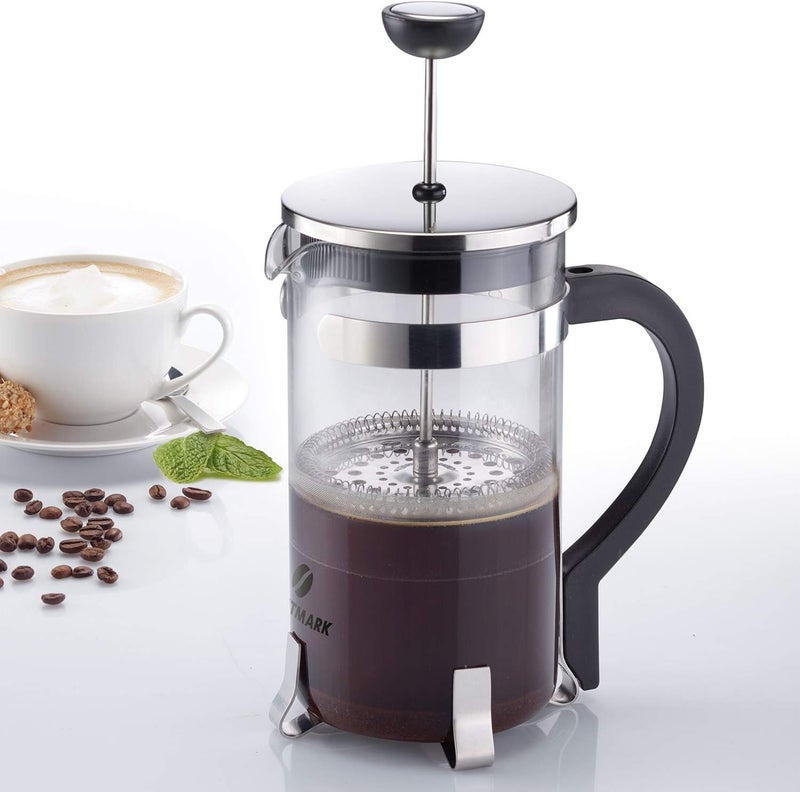 Westmark French Press 24722260 Coffee Maker 1000 ml Brasilia BPA-Free Stainless Steel - Image 2