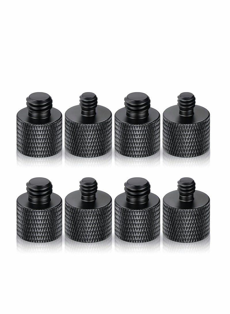 Excefore Tripod Screw Adapter, 1/4 Male to 3/8 Female and 3/8 Male to 1/4 Female Camera Screw Adapter for Camera Tripod Mount Microphone Stand Microphone Stand - Image 1
