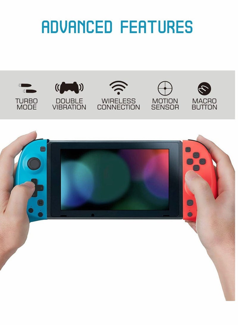 Y&D Gamepad Charger for Nintendo Switch Joycon Ergonomic Design Play While Charging Overcharge Protection Plug and Programmable Macros  - Image 5