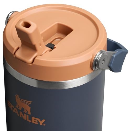 Stanley Stanley IceFlow 2.0 Flip Straw Tumbler with Handle 30 oz | Twist On Lid and Flip Up Straw | Leak Resistant Water Bottle | Insulated Stainless Steel | BPA-Free | Twilight - Image 1