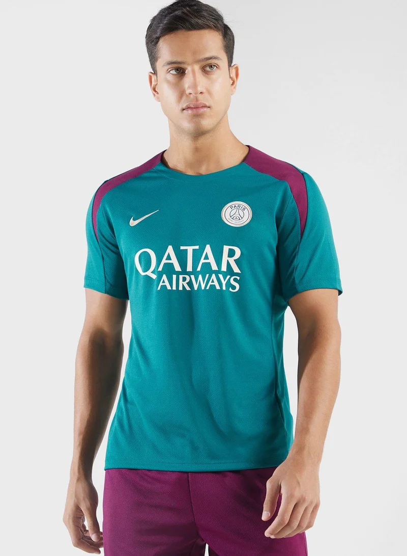 Nike Men's Paris Saint-Germain Dri-FIT Strike Drill Football Top