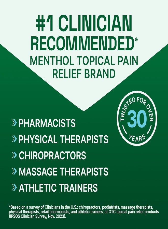 Biofreeze 11815 Menthol Pain Relieving Gel Colorless Gel, 4 FL oz Tube, Arthritis, Simple Backaches and Joint Pain - Image 2