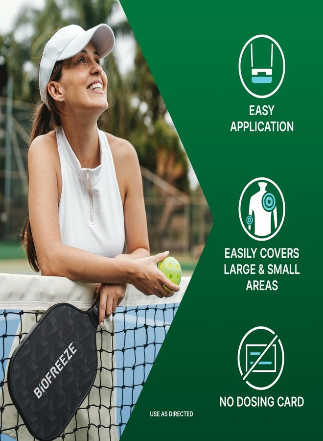 Biofreeze 11815 Menthol Pain Relieving Gel Colorless Gel, 4 FL oz Tube, Arthritis, Simple Backaches and Joint Pain - Image 3