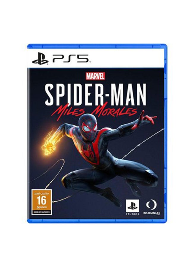 INSOMNIAC GAMES Marvel's Spider Man Miles Morales English/Arabic (KSA Version) - Adventure - playstation_5_ps5 - Image 1