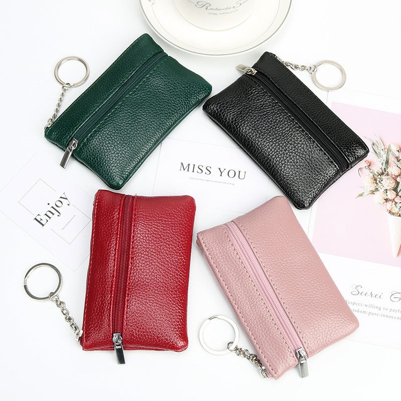 Multifunctional Solid Color PU Leather Wallet, RFID Blocking Design Portable Daily Storage Purse for Cards Cash Coin Business Use - Image 3