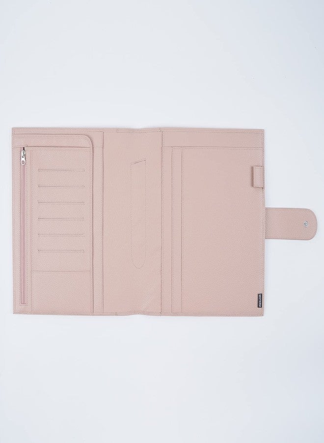 Moterm Leather Cover for HP Classic - with Pen Loop and Card Slots (Pebbled-Dusty Rose) - Image 2