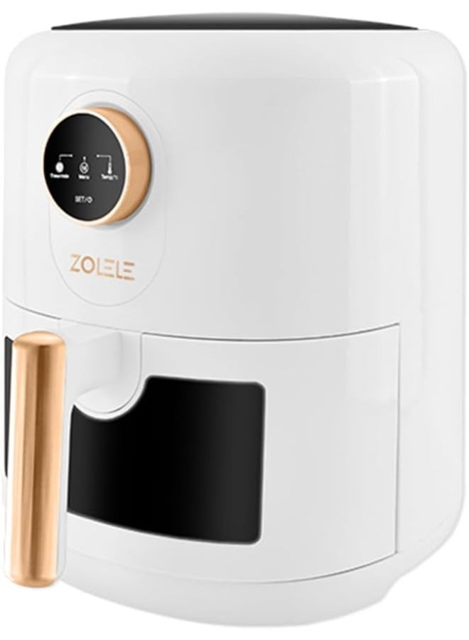 Zolele ZA004 Electric Air Fryer 4L – 1300W Rapid Hot Air Circulation, Oil-Free Healthy Cooking, Non-Stick - Image 1