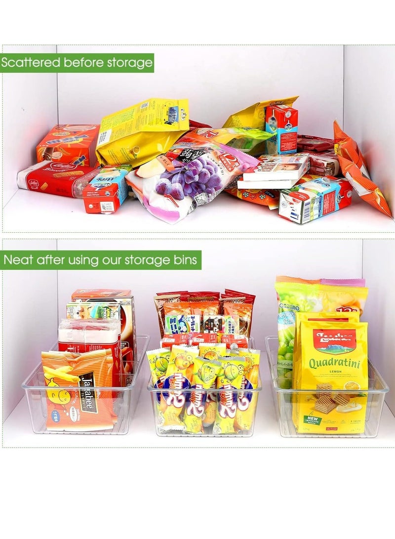 إسكدنيا 4 قطع من صناديق تنظيم تخزين الطعام لمطبخ الخزانة. - Image 5