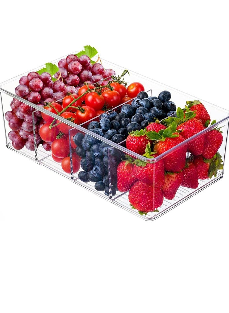 إسكدنيا 4 قطع من صناديق تنظيم تخزين الطعام لمطبخ الخزانة. - Image 3