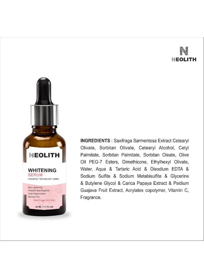NEOLITH سيروم تفتيح البشرة نيلوث || سيروم مع فيتامين C || مع تكنولوجيا النانو الحيوية من كوريا || للرجال والنساء || 30 مل - Image 4