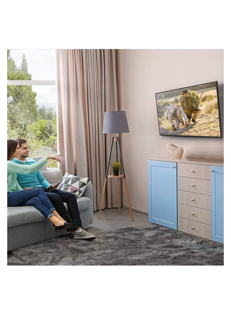 ELTRAZONE 26" - 75" Fixed TV Wall Mount Bracket, Universal Tilt TV Heavy Duty Wall Mount Adjustable TV Stand for LED LCD OLED Plasma TV with Super Strong 50kg Weight Capacity VESA up to 700 x 400 - Image 4