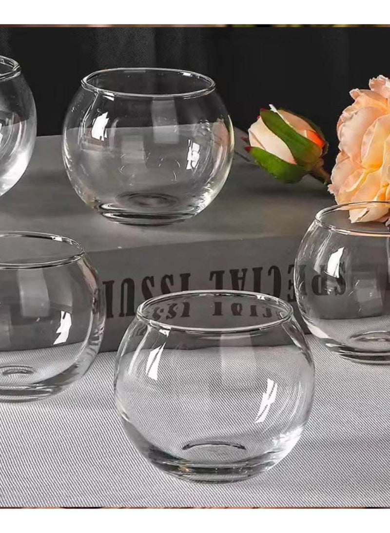 10 Pieces Cheesecake glasses Clear 8x8 cm  - Image 4