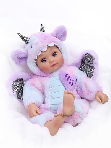 Cloveray Baby Dolls 18inch Large Realistic Cute Soft Body Real Life Baby Doll with Accessories for 3 Year Old Girls Gifts Pretend Play Collection Belief Slogan Design - Image 5