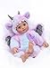 Cloveray Baby Dolls 18inch Large Realistic Cute Soft Body Real Life Baby Doll with Accessories for 3 Year Old Girls Gifts Pretend Play Collection Belief Slogan Design - Image 4