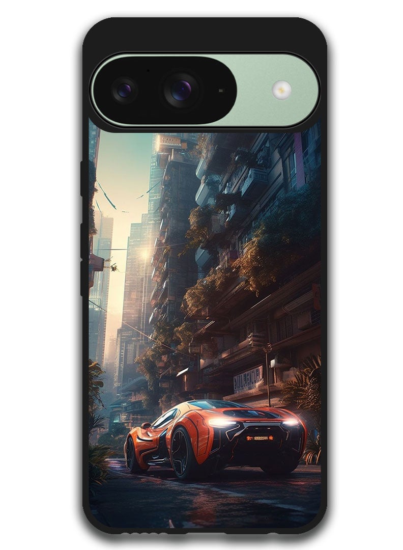 Theodor Protective Case Anti Scratch Shock Proof Bumper Cover For Google Pixel 9 Car (14) - Image 1