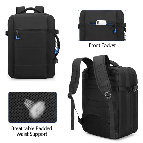 PGmoon Travel Backpack Compatible with PS5/PS5 Slim/PS5 Pro Console, Protective Carrying Case Bag for Controllers, 15.6’’ Laptop, Game Discs (Patent Design) - Image 5
