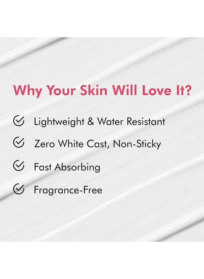 إم كافيين mCaffeine CLEAR GLOW 1% Kojic Acid & Alpha Arbutin Brightening Sunscreen SPF 50 PA++++ |Niacinamide-Dark Spots & Pigmentation|UVA-B Sun Protection|للرجال والنساء - 50 مل لجميع أنواع البشرة - Image 4