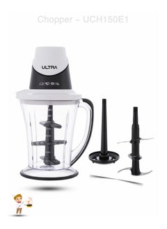 Ultra Chopper, 500W, with Attachments, White Color - UCH150E1 - pzsku/Z228FDBBD5ECD3F356562Z/45/_/1739132048/0fa7adb3-cdeb-4419-8983-0b4d6e58010e