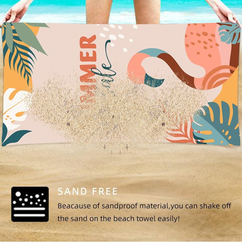 Beach Towel - Quick Dry, Lightweight, Sand Resistant for Travel and Pool - Image 2